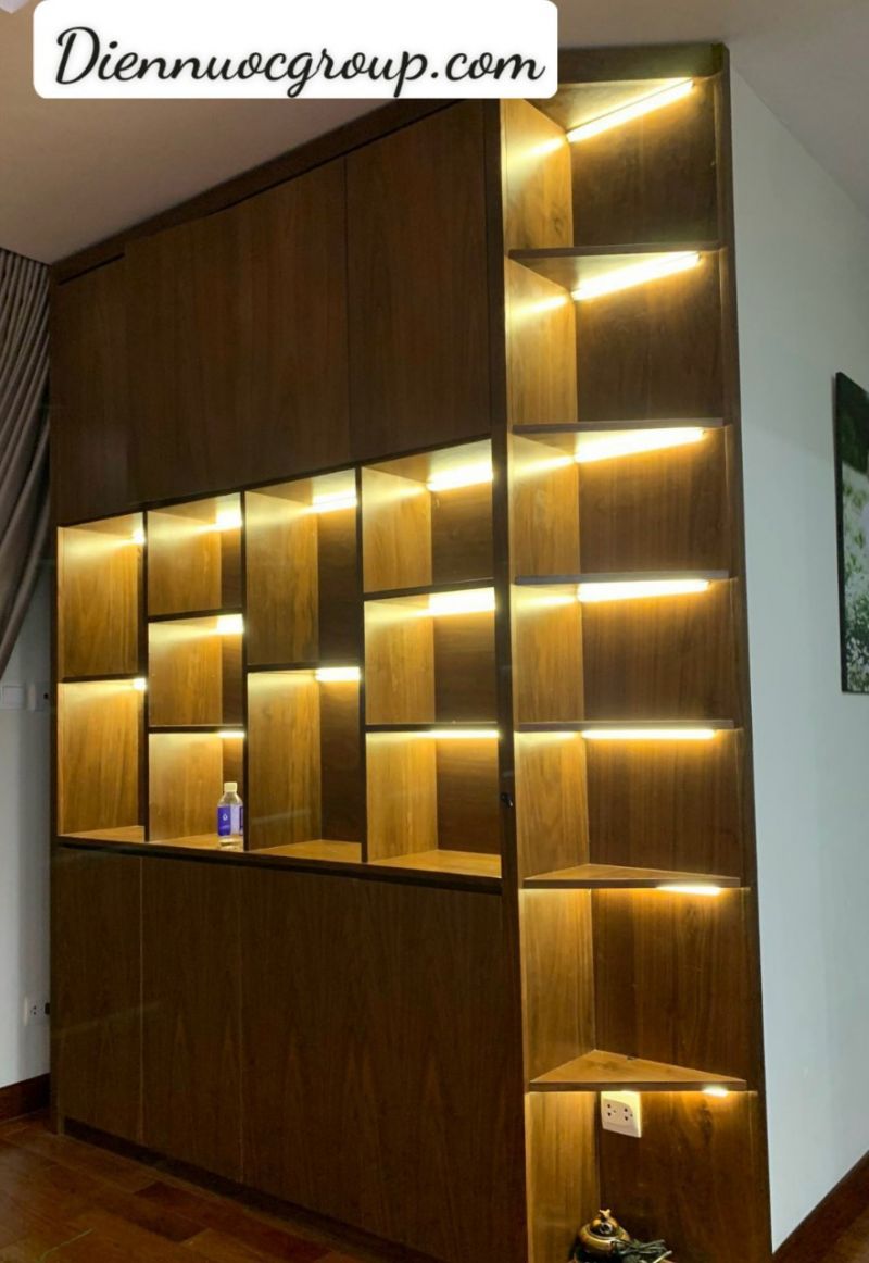 Dịch Vụ Lắp Đ&egrave;n LED Cho Tủ &ndash; Tủ Bếp, Tủ Rượu, Tủ Quần &Aacute;o, Tủ Trưng B&agrave;y Đẹp Hiện Đại